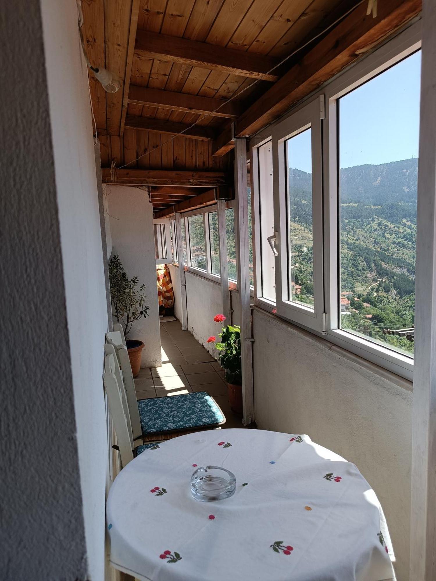 Cozy Loft With Fireplace & View Metsovo Extérieur photo